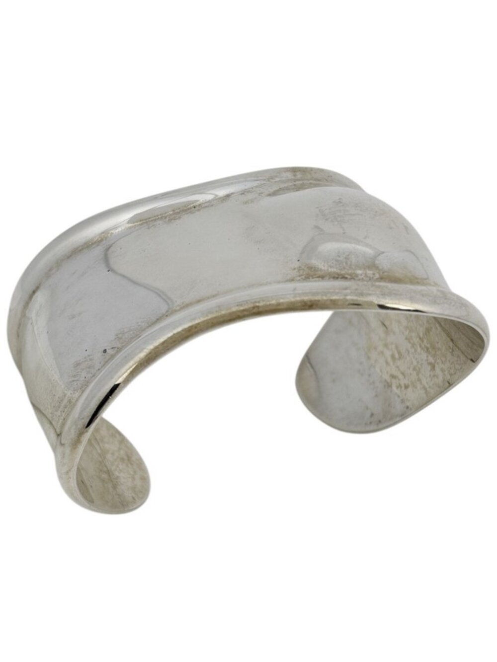 Tiffany & Co Bangle Small Bone Cuff Elsa Peretti for Left Hand 925 Sterling